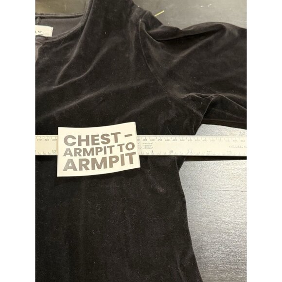 FLAX VTG 90s Y2K Velvet Black Maxi Dress Goth Jeanne Engelhart Womens Medium - Picture 8 of 10